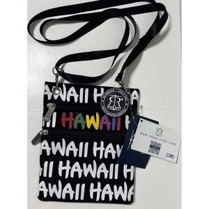 Robin Ruth Purse Bag 2 Zipper Pockets HAWAII Size 8" x 6.5" New Tags